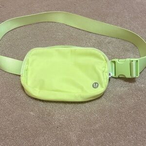 lululemon athletica Neon Yellow Crossbody Bag